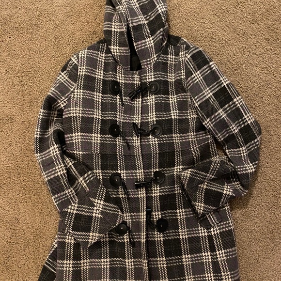 Nine West Jackets & Blazers - Nine West Plaid Coat